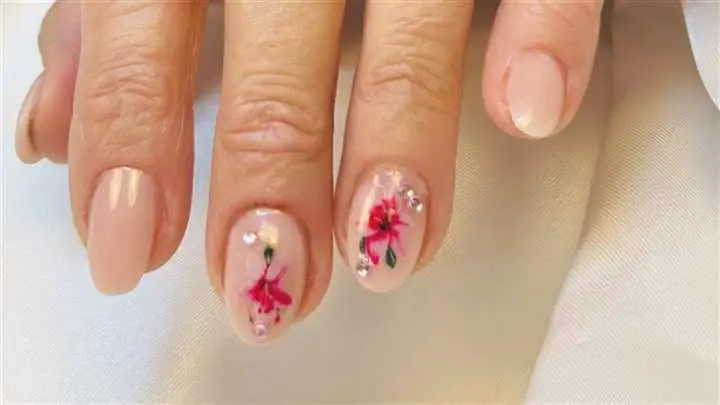 Zertifiziertes Nageldesign und kunstvolles Floral Nail Art von Manuela Bader seit 2014